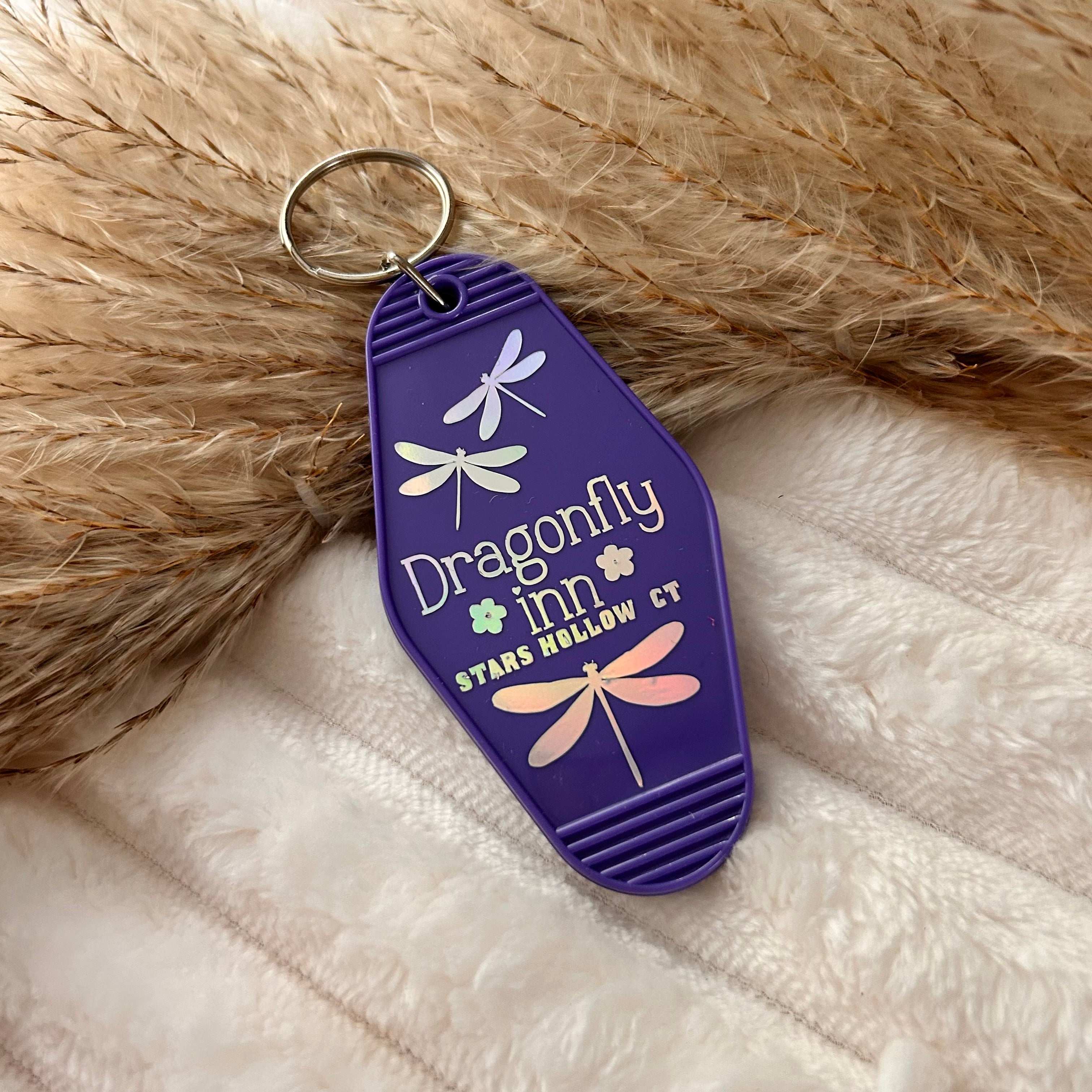 Motel Keyring Dragonfly