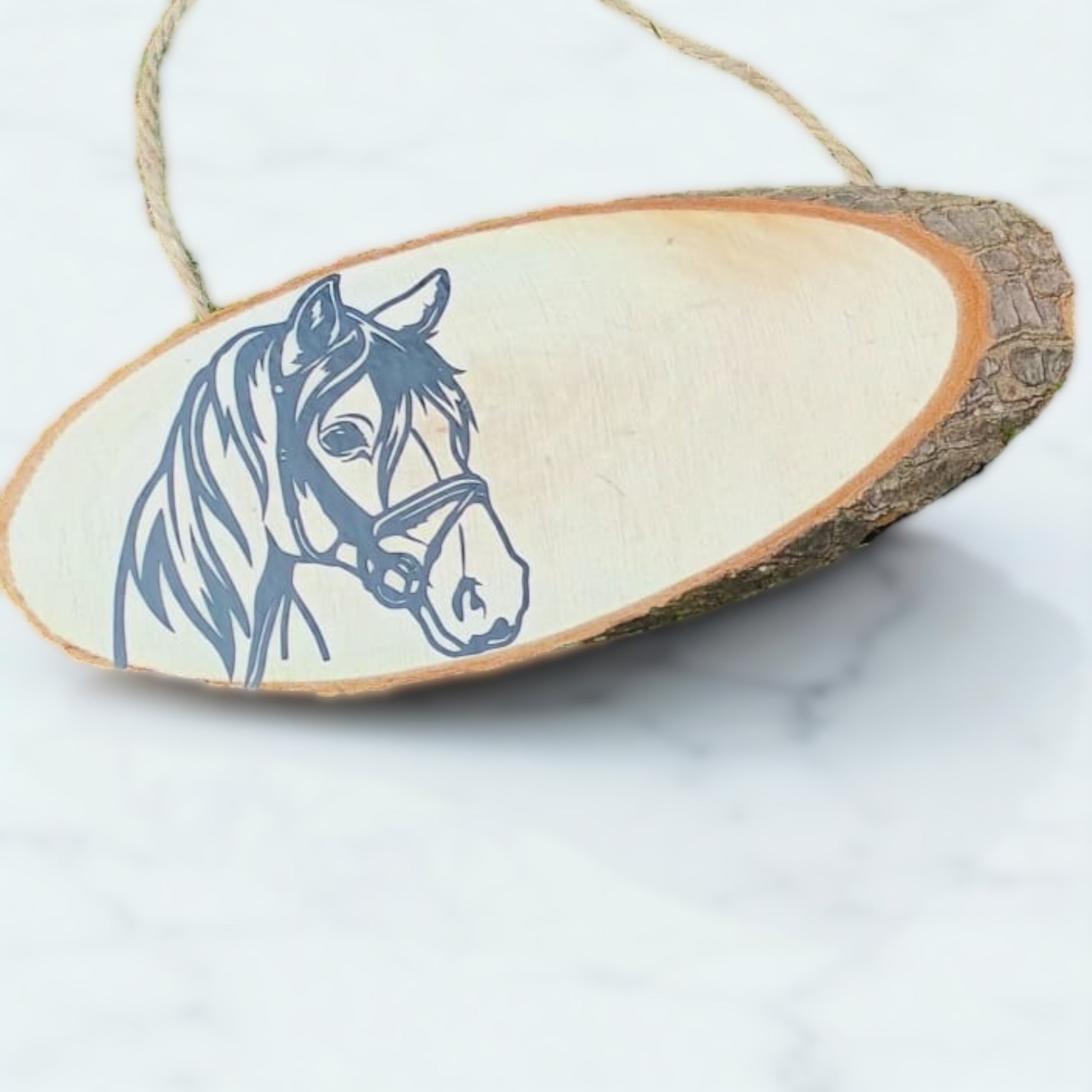 Horse Wooden Hanging door Plaque