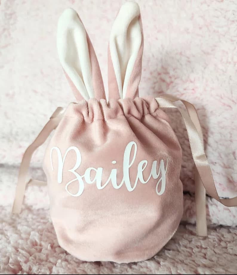 Personalised Easter Bunny Treat Bags