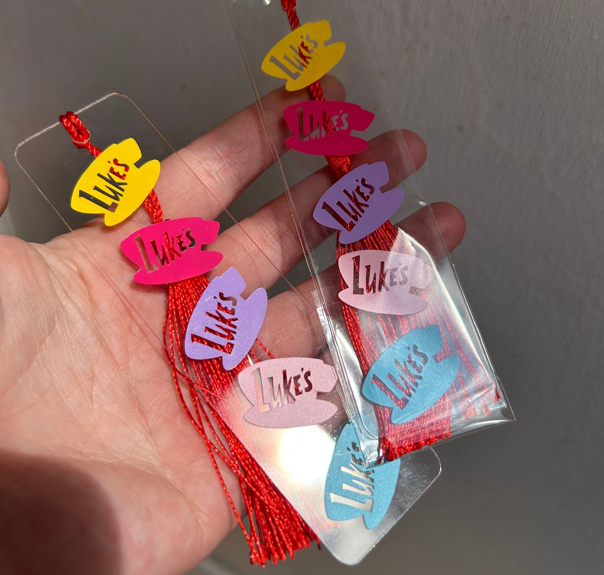 Multicolour Bookmark Lukes diner