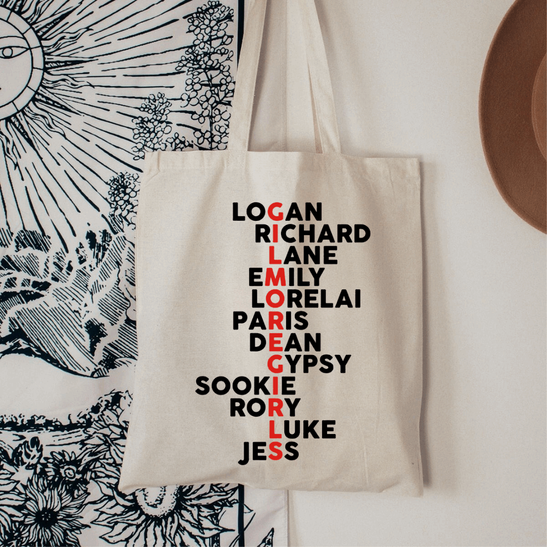 Gilmore GIrls Inspired Tote Bag