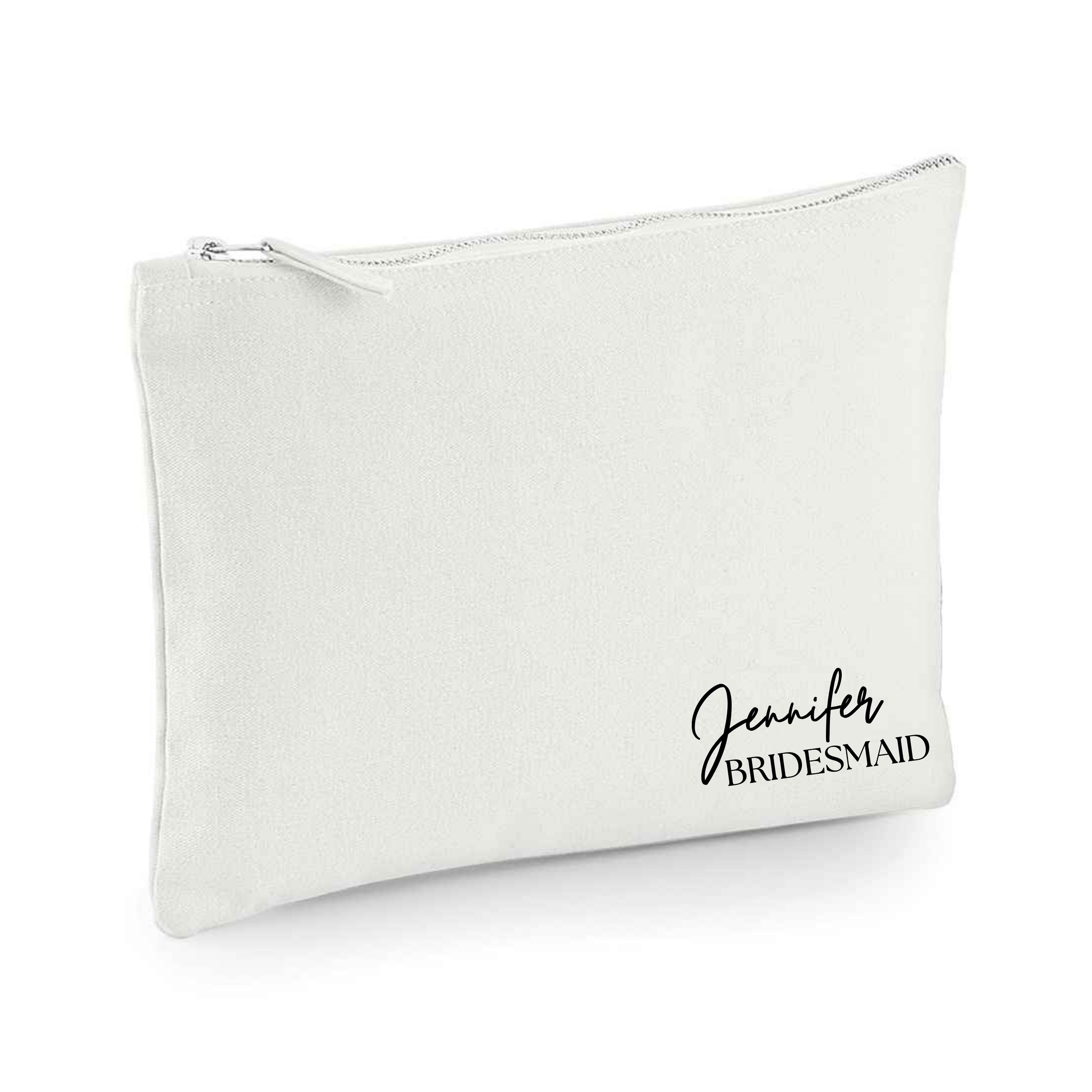 Personalised Bride Pouch Wristlet – Custom Role & Name – Multiple Colours
