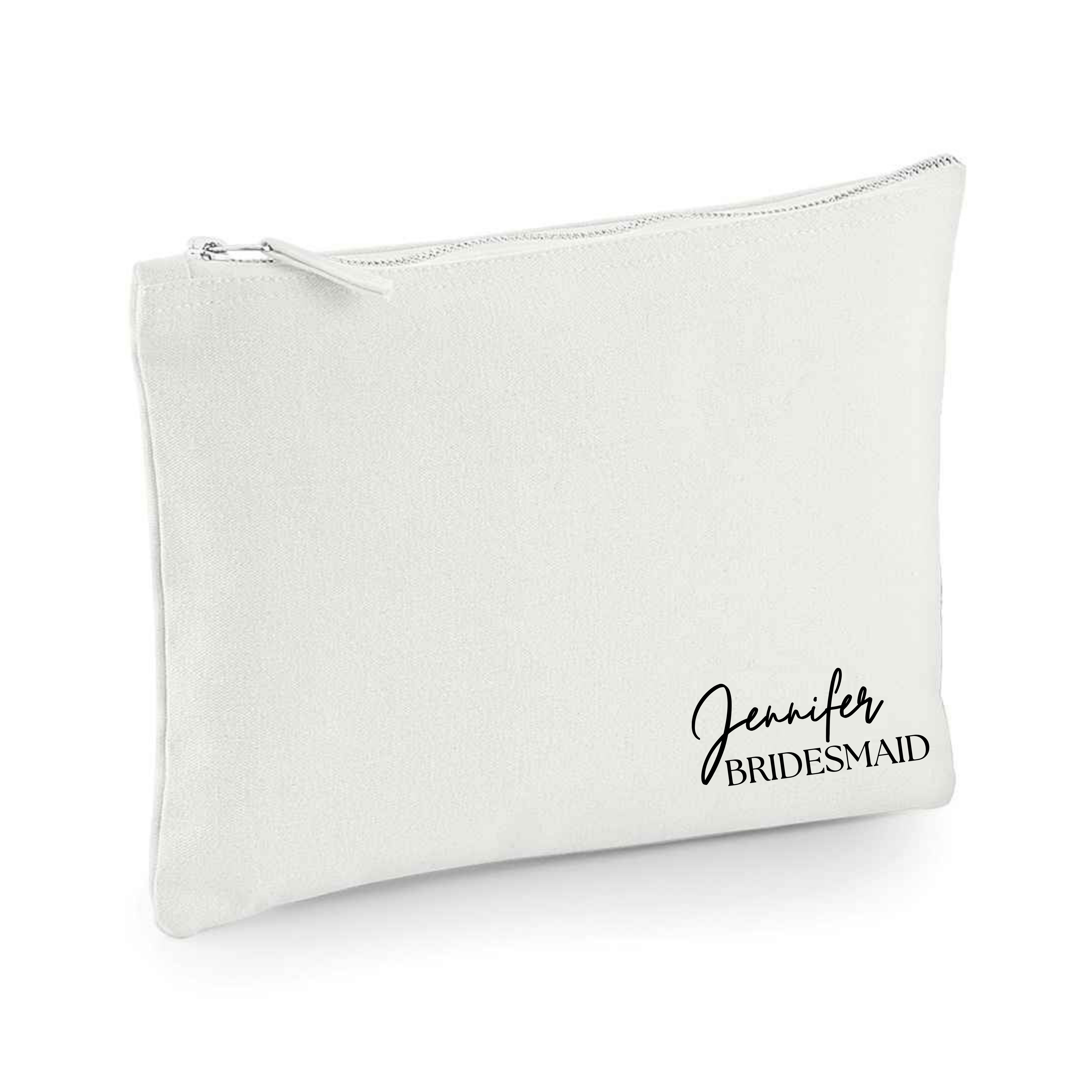 Personalised Bride Pouch Wristlet – Custom Role & Name – Multiple Colours