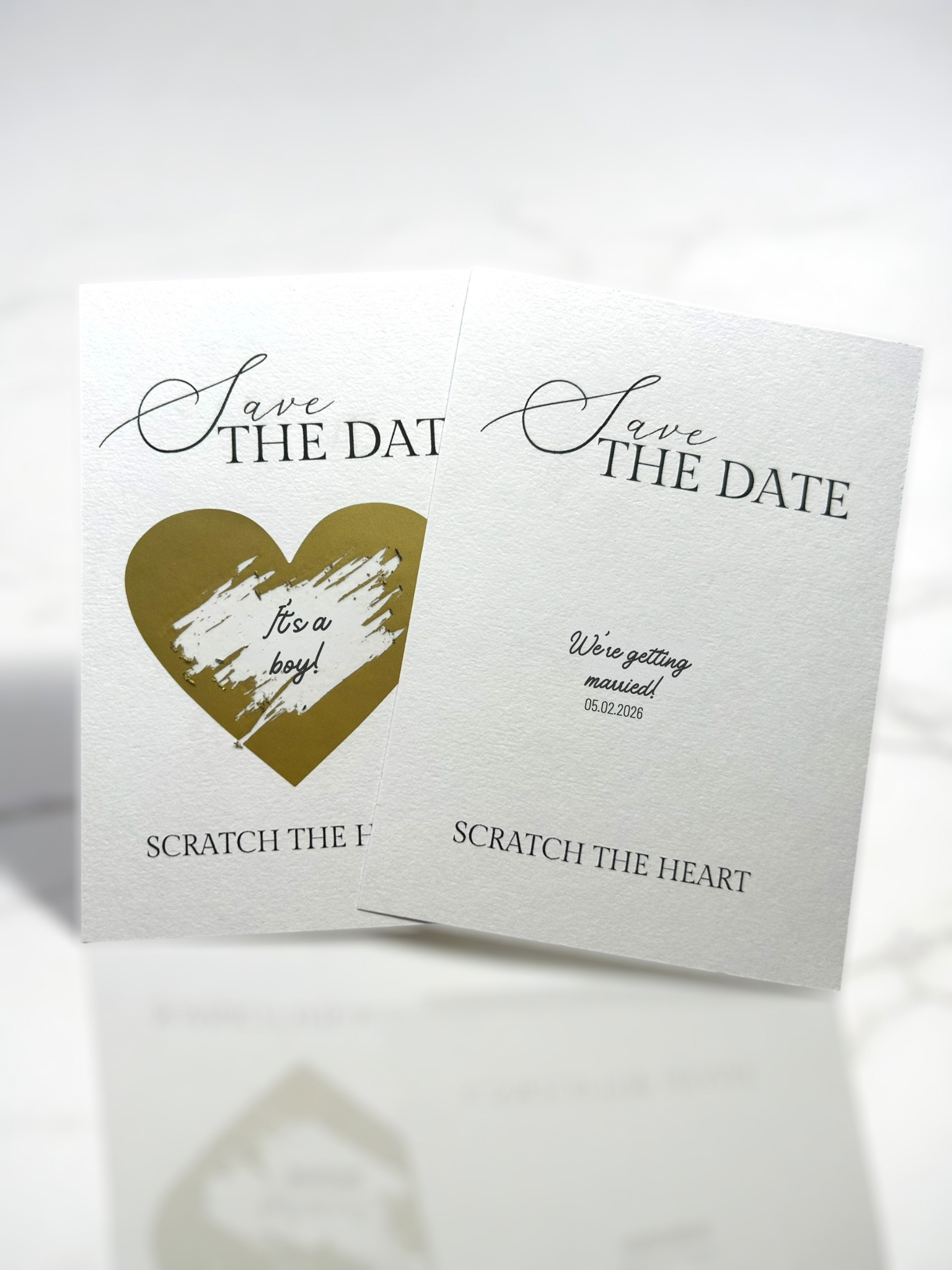 Save the date Scratch Card - Bride to be - Mum to be