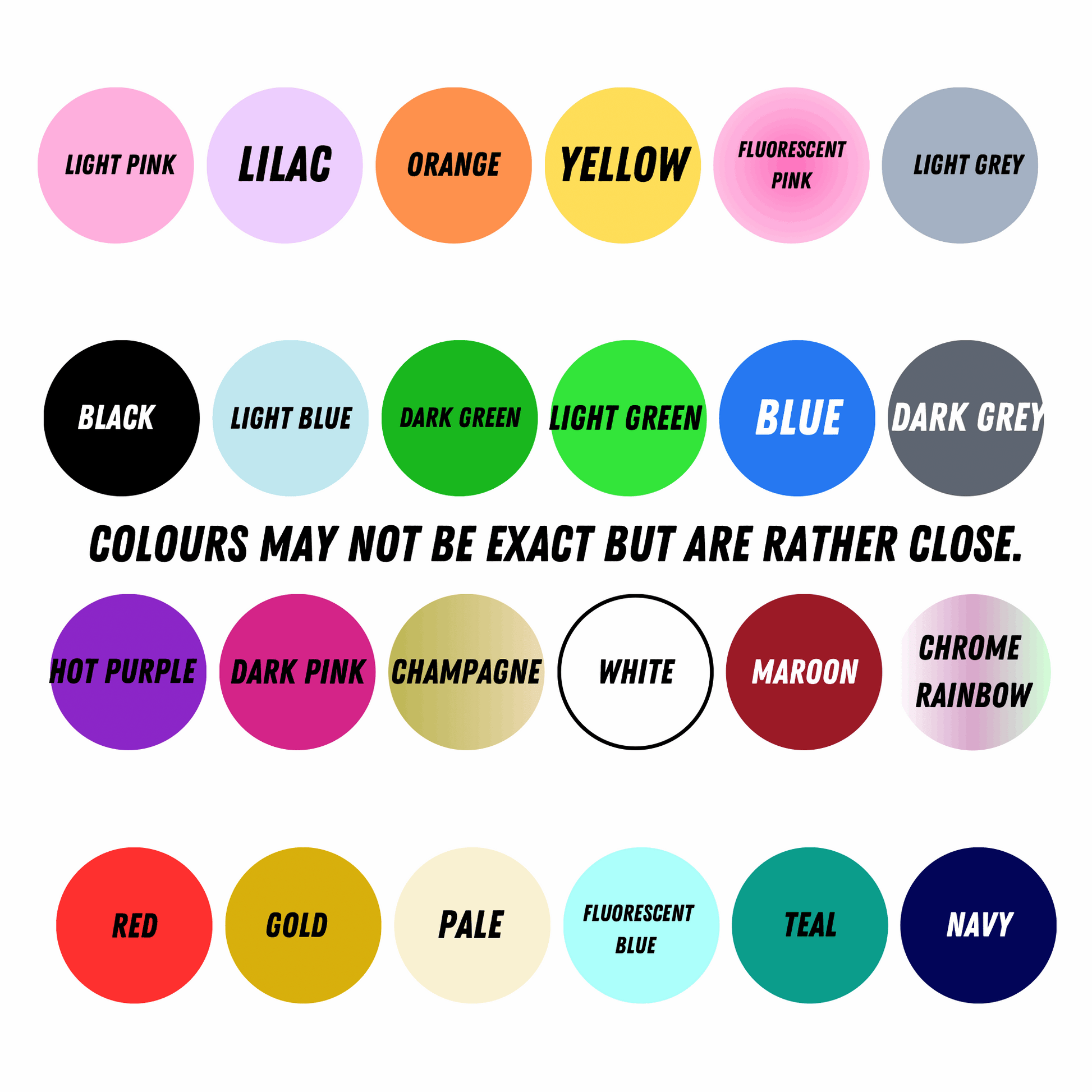 Name Decals - Vinyl Permanent decals