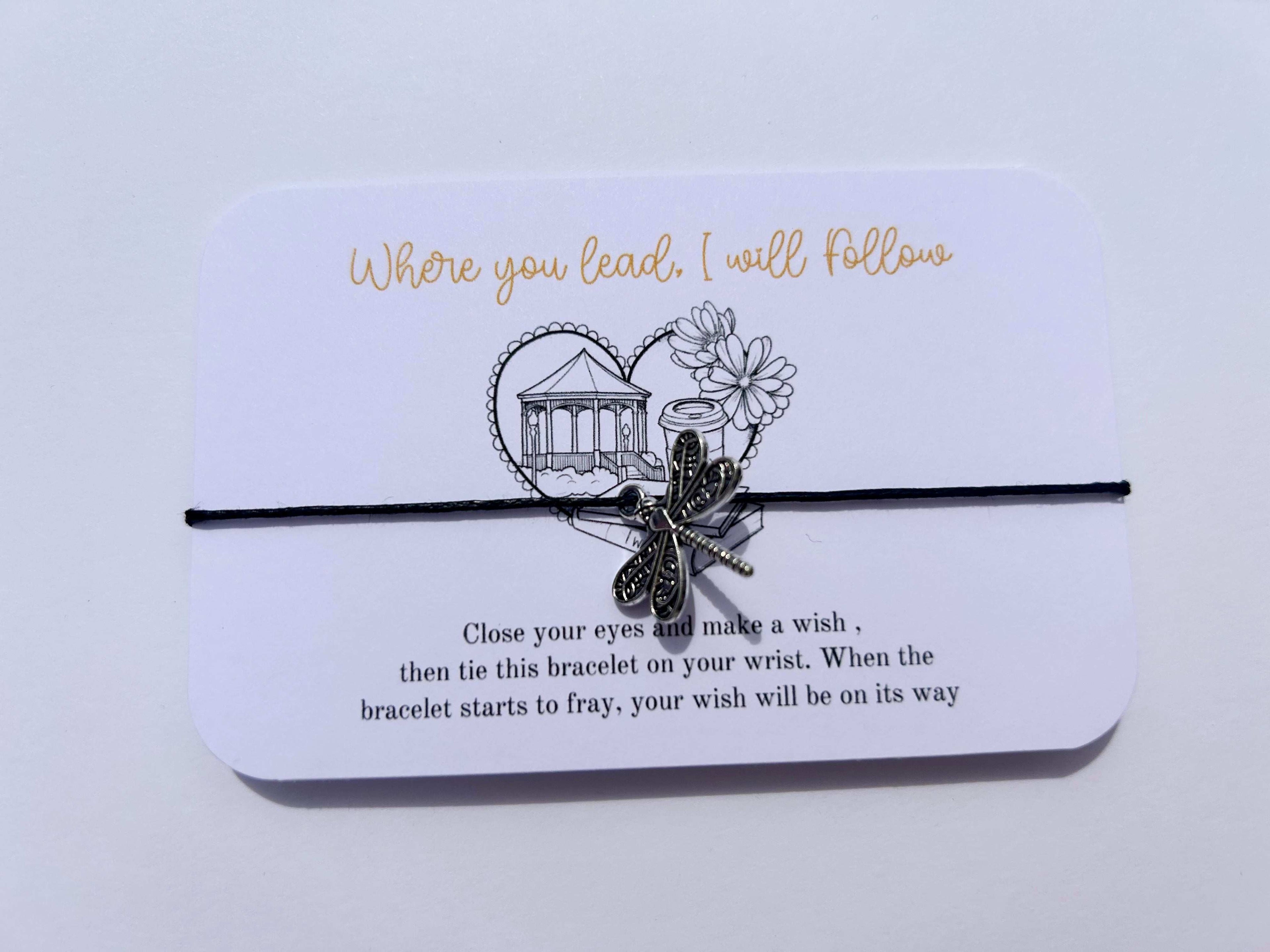 Wish Bracelet Gift | Luke’s Diner | Gilmore Birthday Gift | I smell snow Bracelet | Birthday Wish | Birthday Gifts For Lorelai | Sentimental