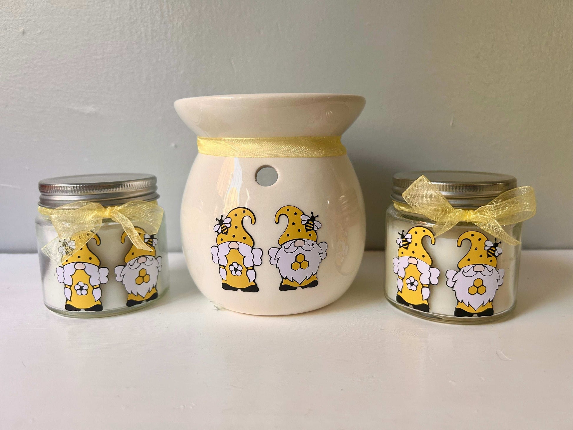 Bumble Bee Gonk Candle Set