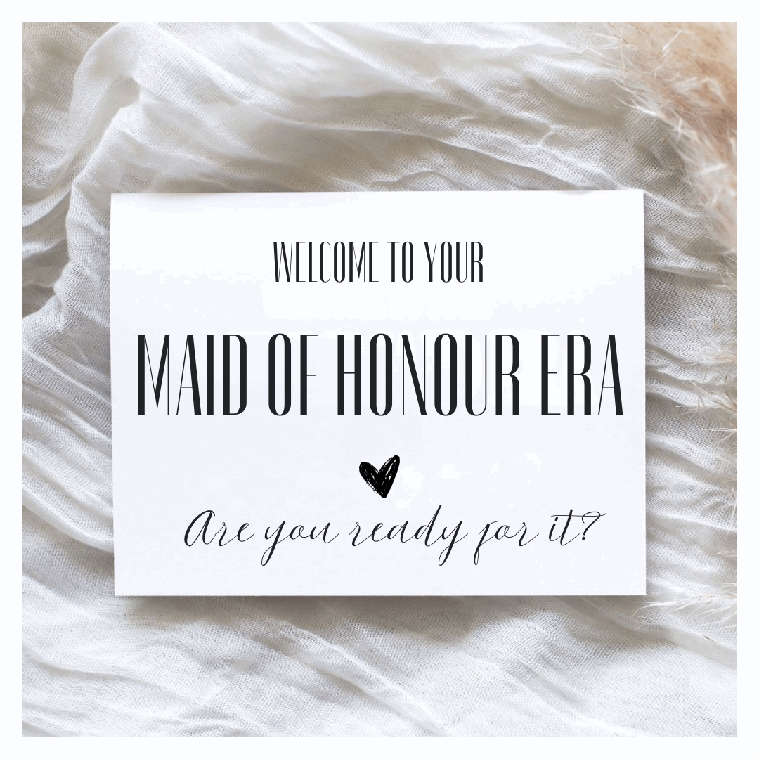 Bridesmaid Era Proposal Post Card