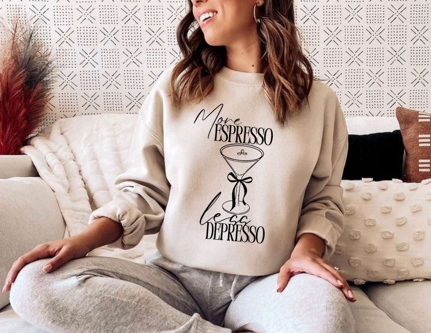 More Espresso Less Depresso Jumper