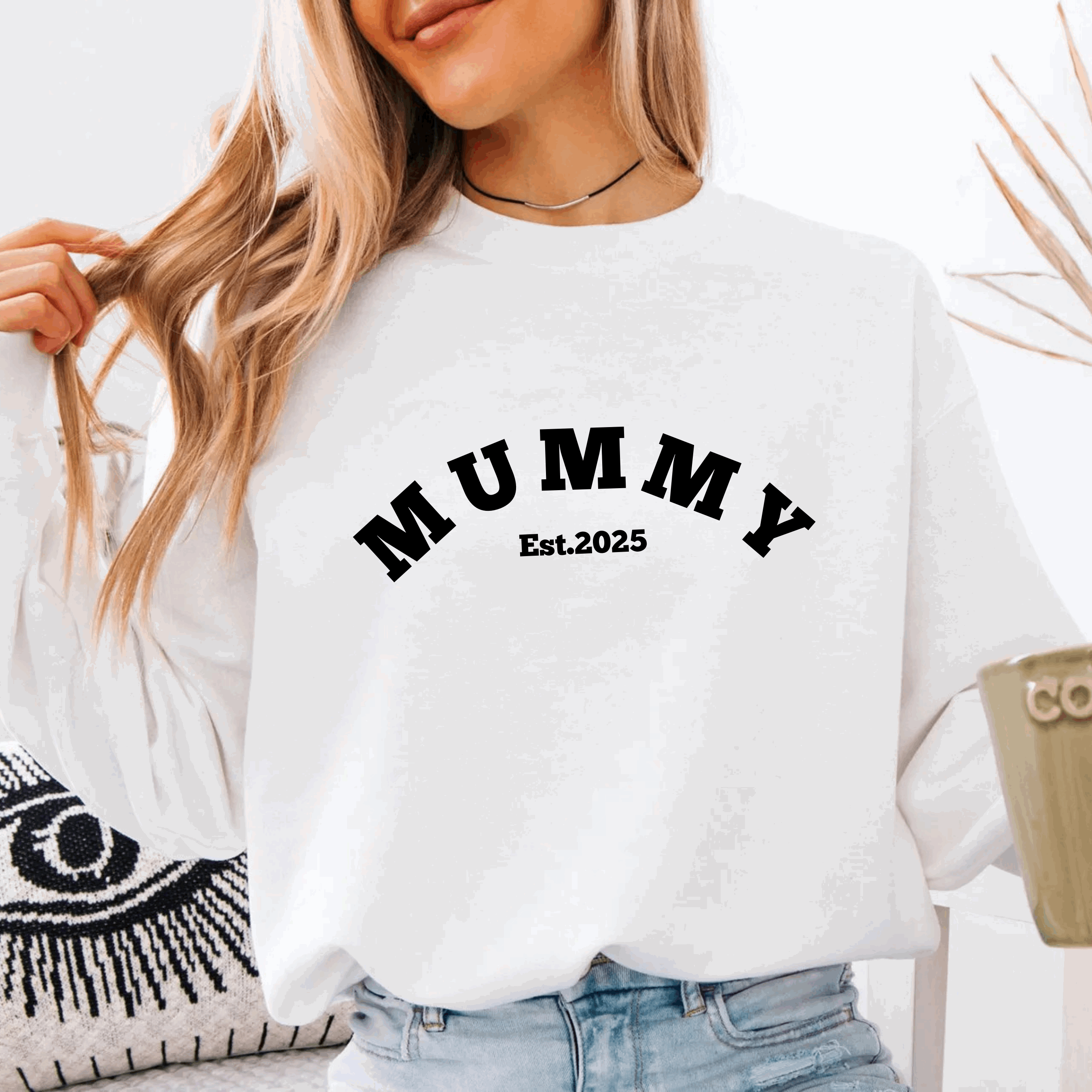 Mummy EST. 2025 Jumper – Perfect for New Mums