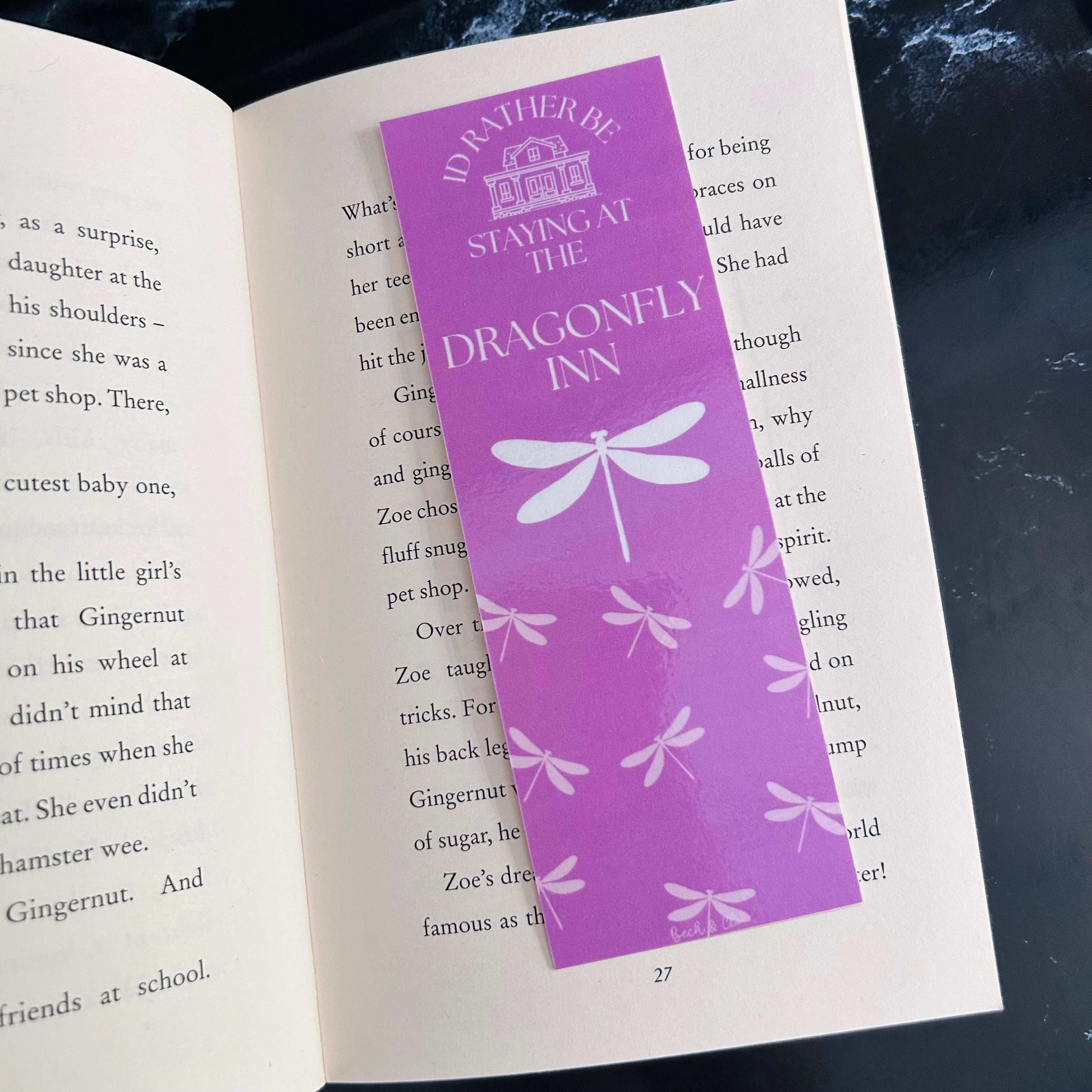 Stars Hollow Gilmore Girly Bookmarks