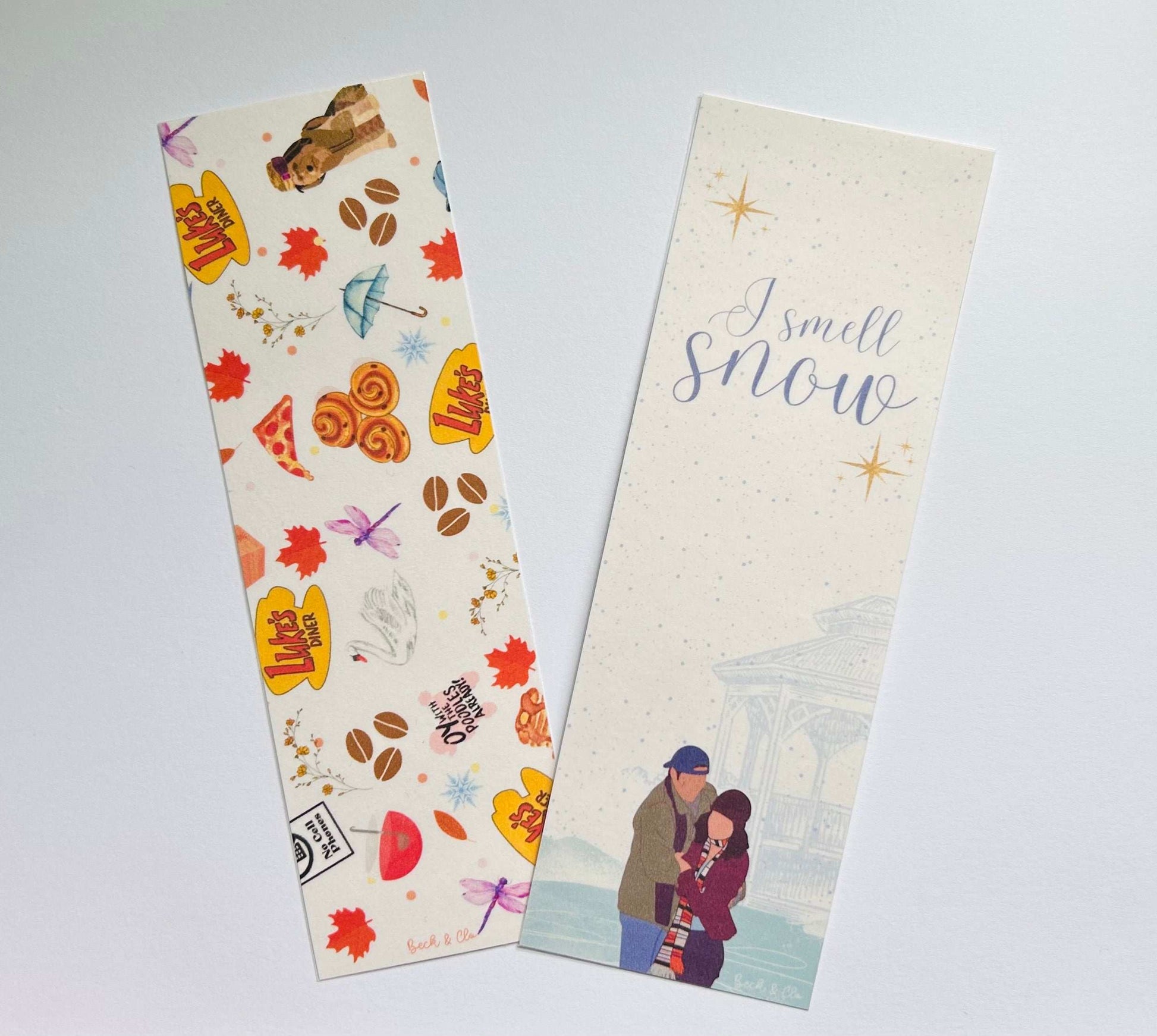 Stars Hollow Gilmore Girly Bookmarks