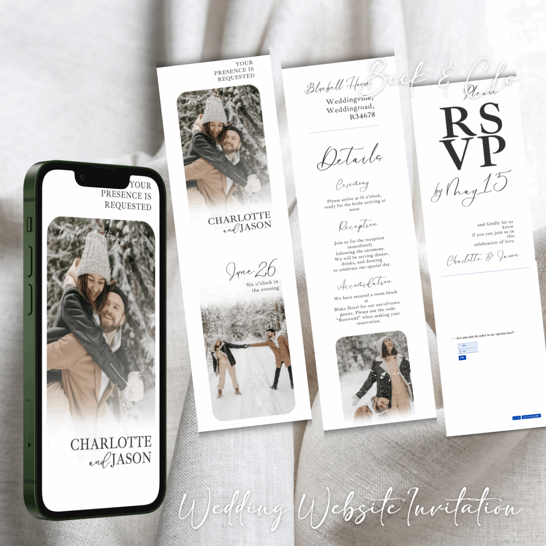Wedding Webvite Invitation