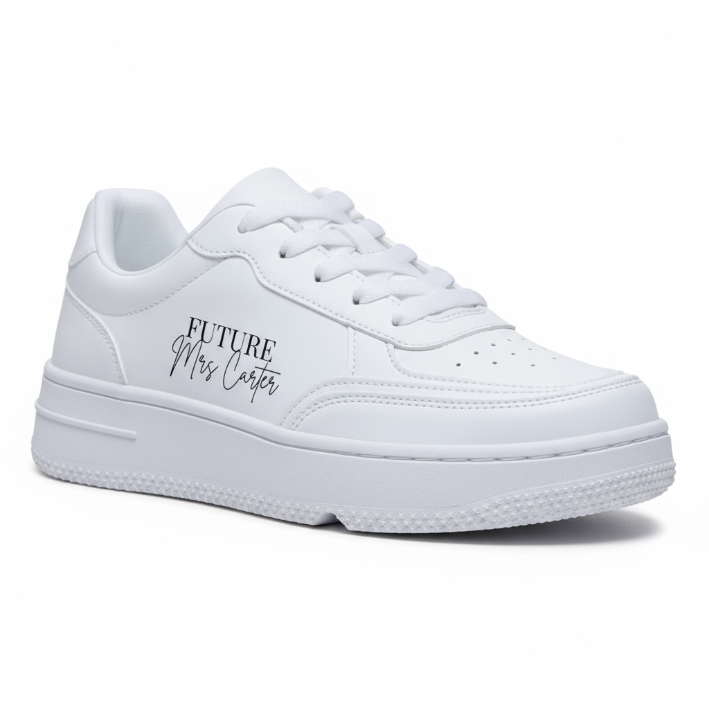 Personalised Vinyl Stickers | Future Mrs & Bride to Be Decals for Trainers & Wedding Shoes