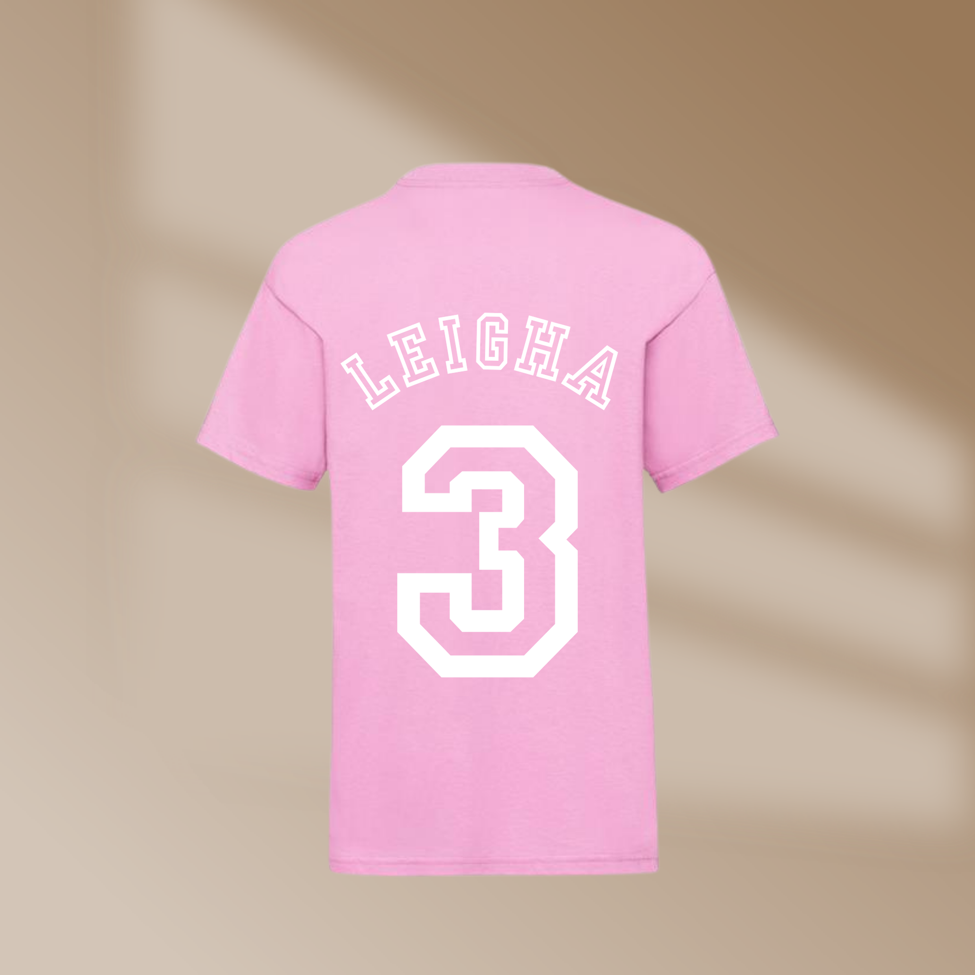 Personalised Name Kids Birthday T-shirt Boys or Girls Top With Name