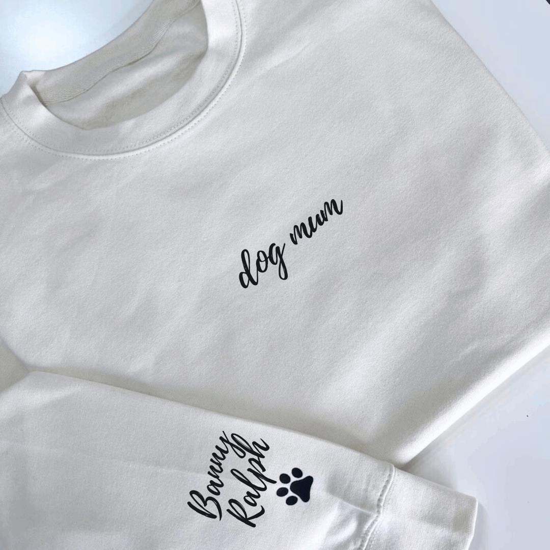 Dog Mum Personalised Pull Over