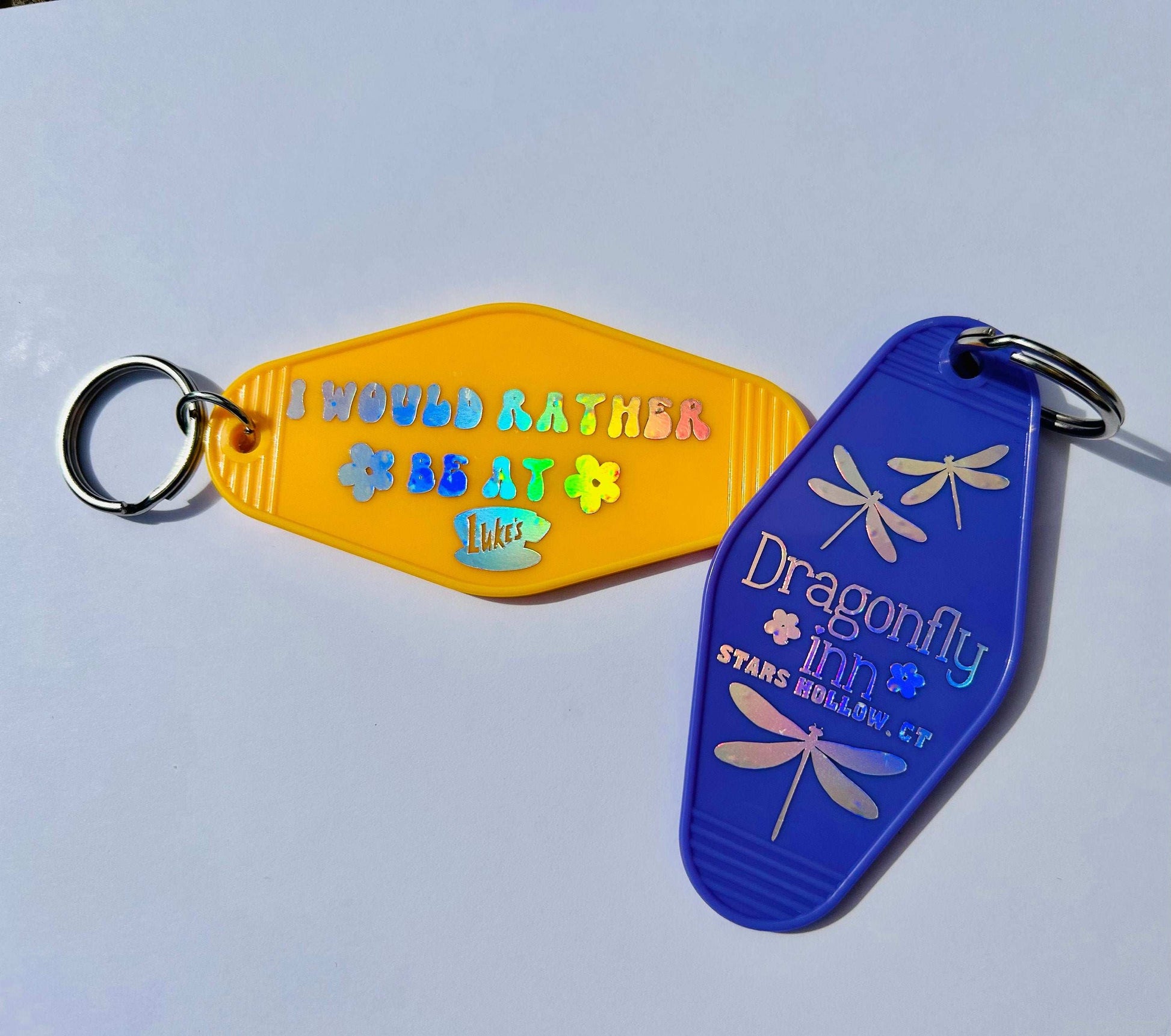 Motel Keyring Dragonfly