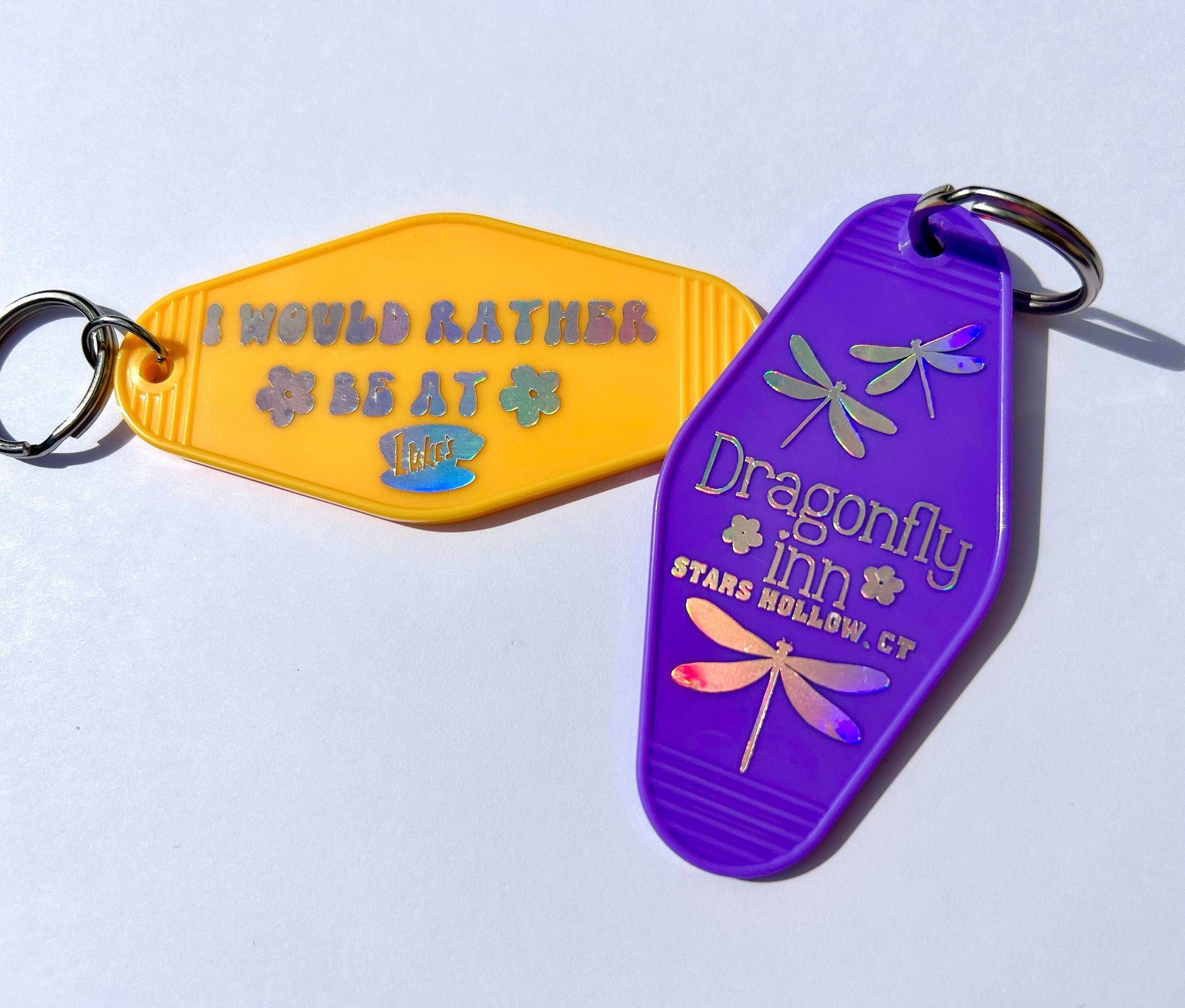 Motel Keyring Dragonfly