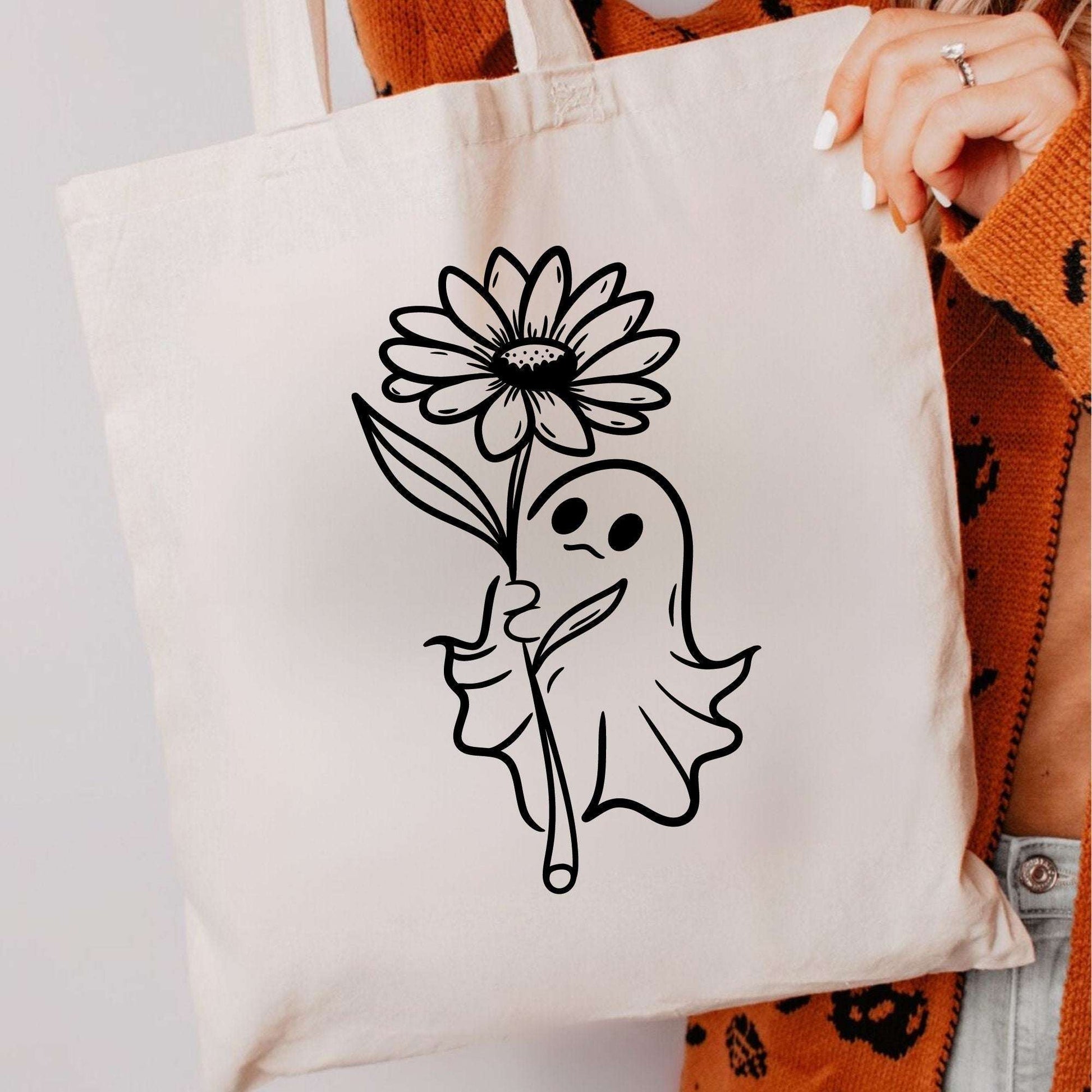 Halloween AutumnTote Bag | Spooky vibes Gifts  | Spooky Birthday Gift | funny Halloween | fall gift | Tote Bag Gifts For autumn Lovers |
