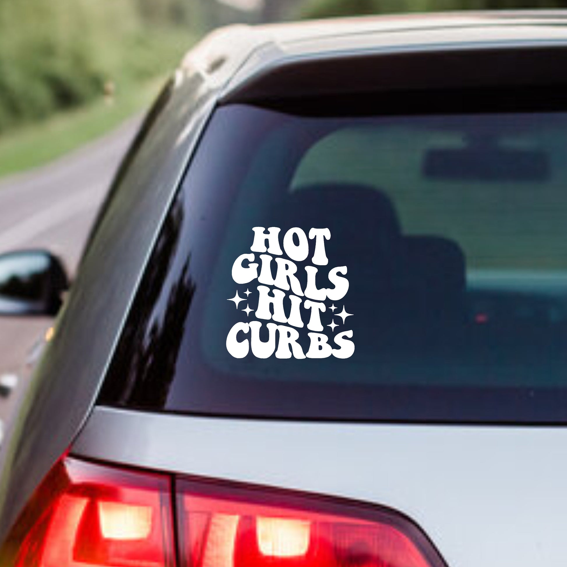 Funny Car Sticker | Pull my hair, bumper Humper | Car Sticker | Colour Options | Cute Car Sticker | 6 inches | Sticker | Girl | Bumble bee