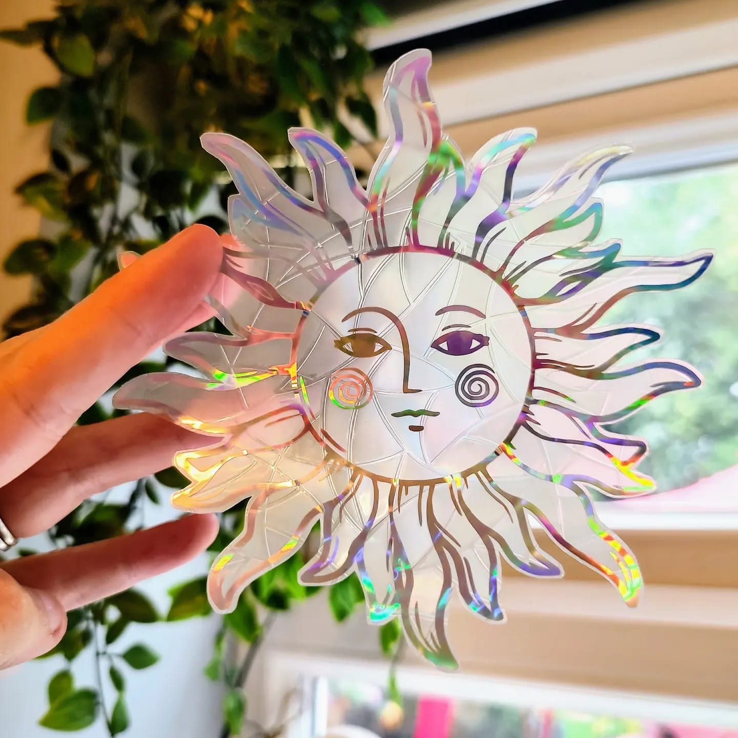 Celestial Suncatcher Sticker Rainbow Maker