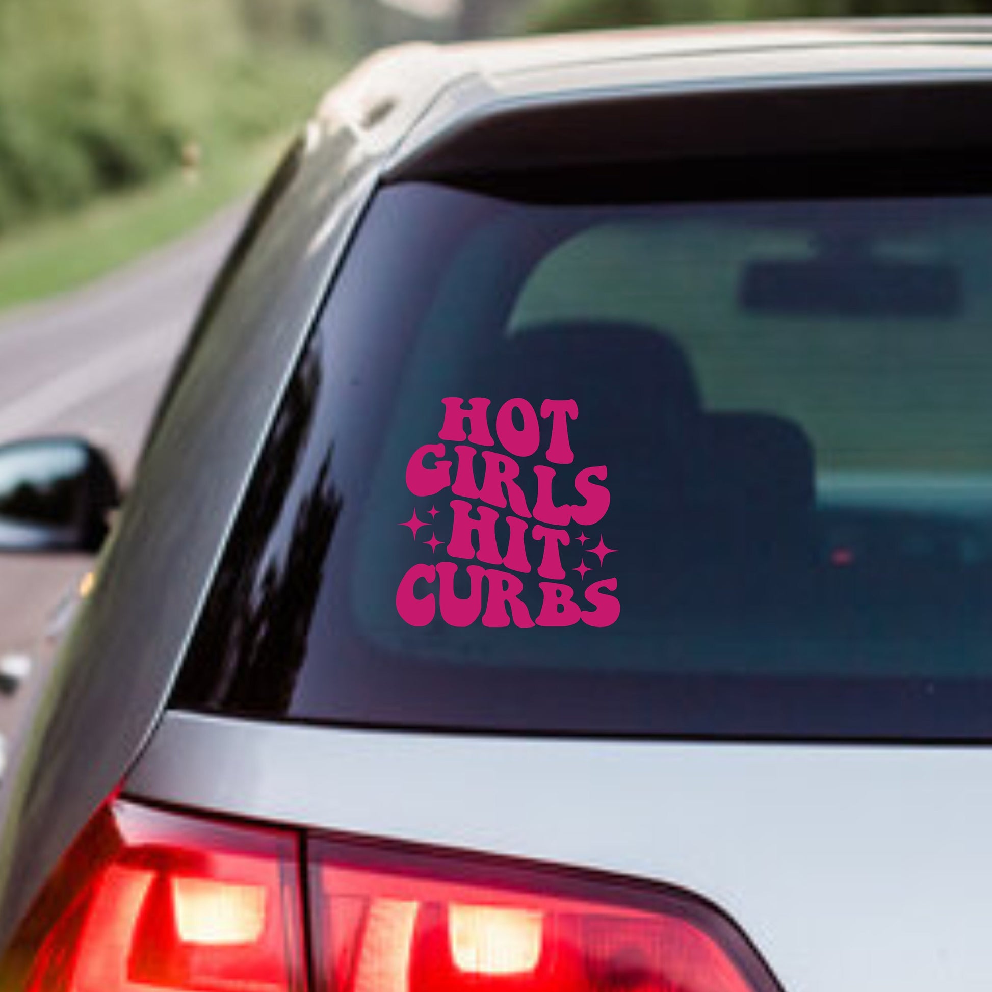 Funny Car Sticker | Pull my hair, bumper Humper | Car Sticker | Colour Options | Cute Car Sticker | 6 inches | Sticker | Girl | Bumble bee