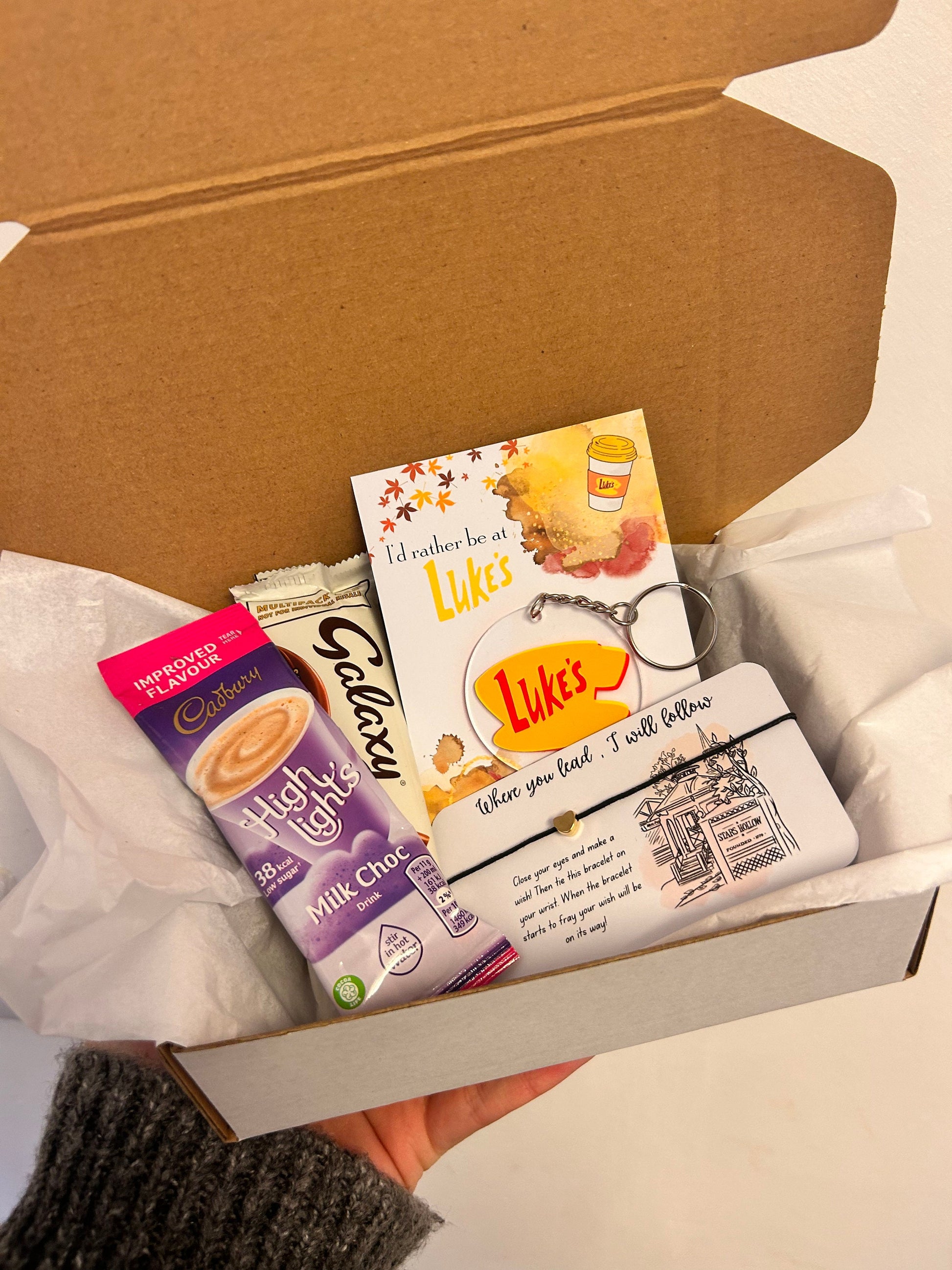 Luke Diner Large Coffee Gift Set  | 50cl Large Mug Gilmore girls Inspired | Luke's Diner cute coffee mug hot drinks cold drinks mug Gift Box